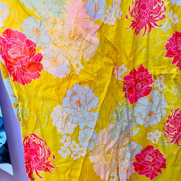 Kaftan top in floral print and shells tassels ! - Picture 4 of 6